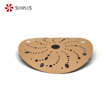 Sandpaper Multi-Holes Gold Sanding Paper Automotive